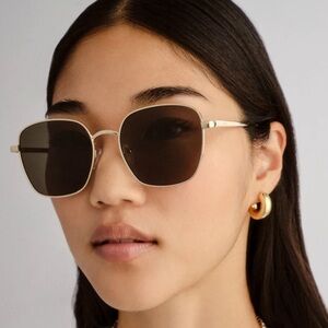 NWT AIRE Gold Tone and Tortoise Sunglasses